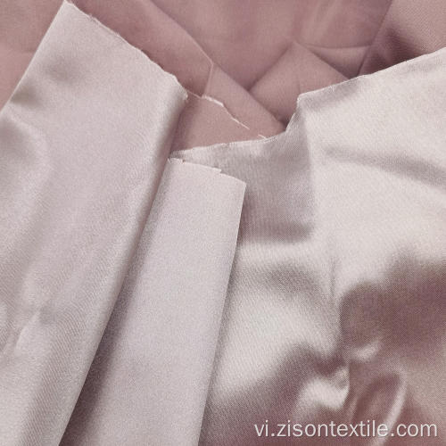 Vải Polyester dệt căng màu hồng chống gió
